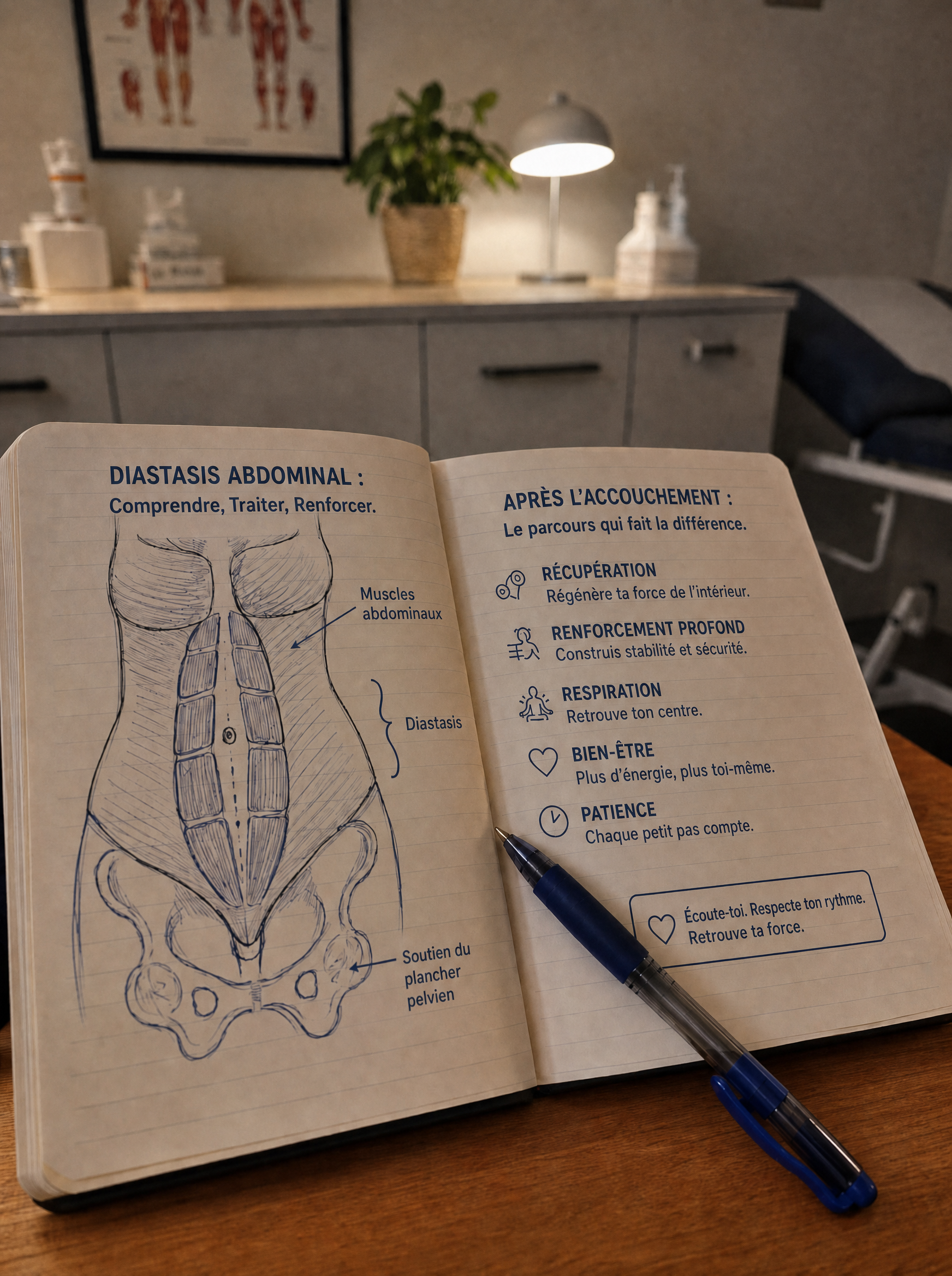 Le diastasis expliqué