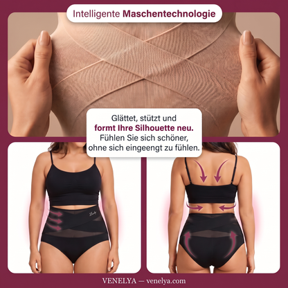 Culotte gainante taille haute Venelya – Maille intelligente [DE]