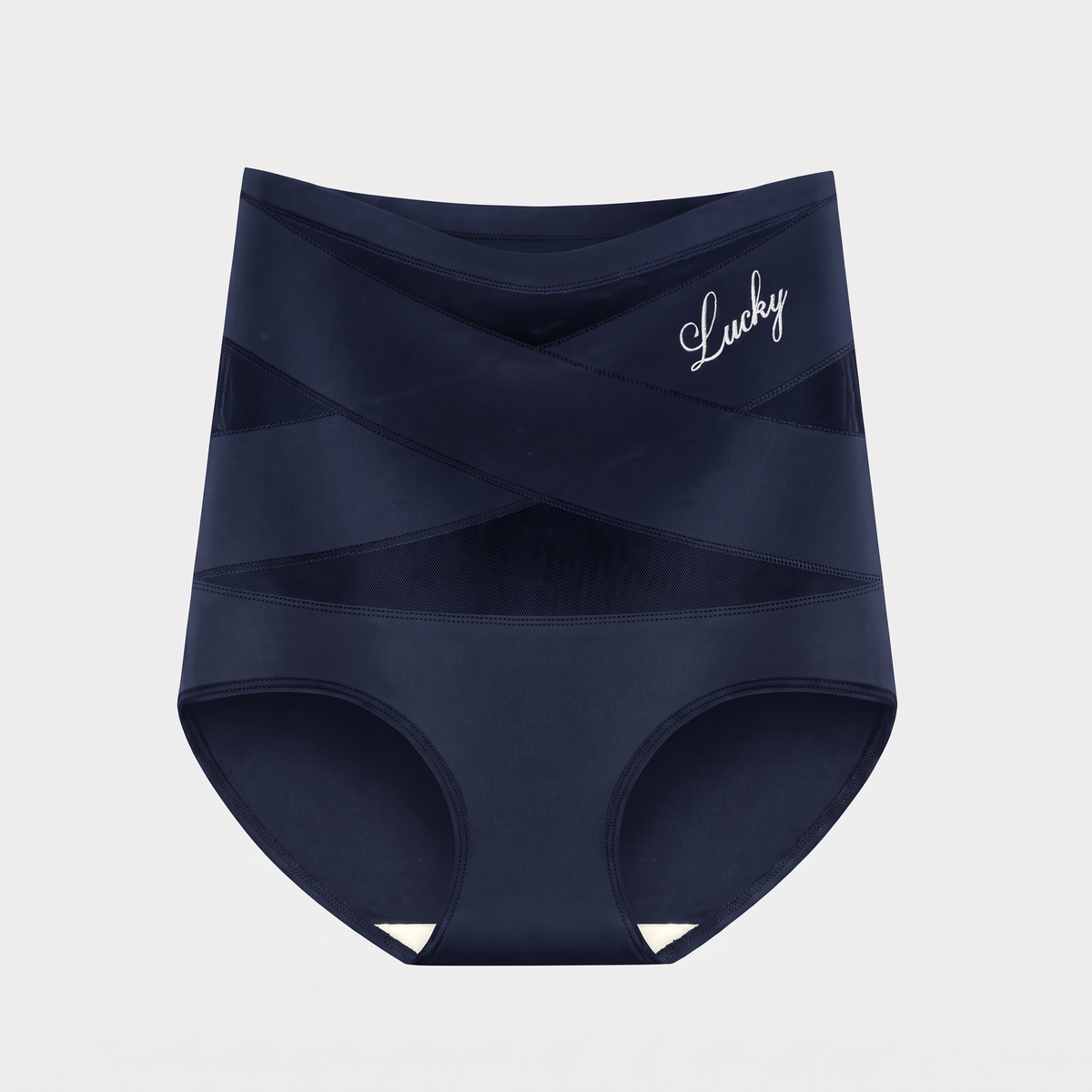 Culotte gainante taille haute Venelya – Bleu marine