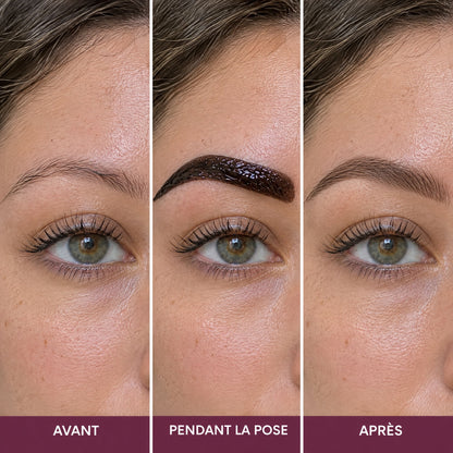 Teinture sourcils coréenne peel-off